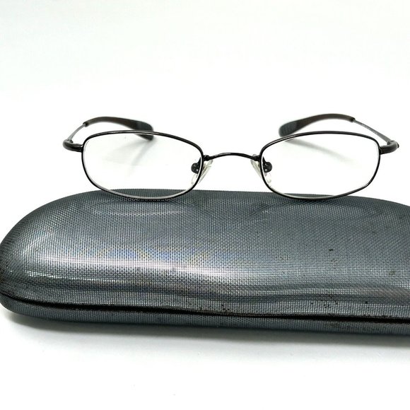 Nike Flexon 4603 200 Walnut  Metal Oval Eyeglasses Frames 45 [] 20 135 Kids - Picture 3 of 13